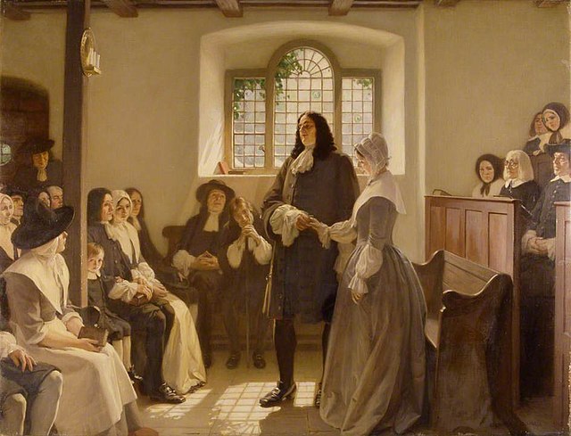 u338-Ernest-Board-The-Marriage-of-William-Penn-and-Hannah-Callowhill-at-the-Friends-Meeting-House-The-Friary-Bristol-1696