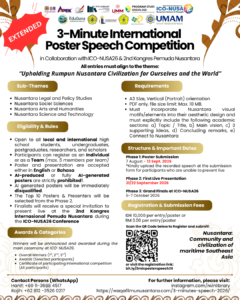 3 minutes poster speech - English-v2 EXTENDED